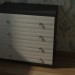 3d model chest of drawers - preview