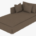 modello 3D Couch WALTEROM CHAISE LAF (7842.1302.A008) - anteprima