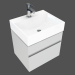 3d model Washbasin with cabinet Quattro (89353) - preview
