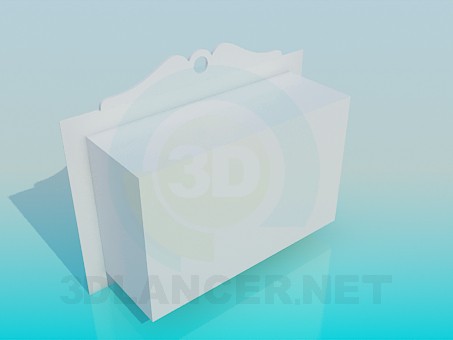 3d model Stand for shoes - preview 3d model Stand for shoes - preview