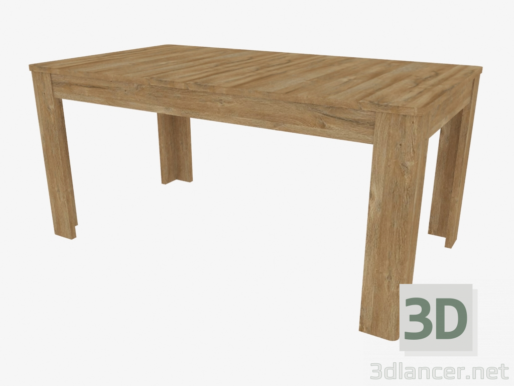 modello 3D Tavolo da pranzo pieghevole (TIPO CNAT01) - anteprima