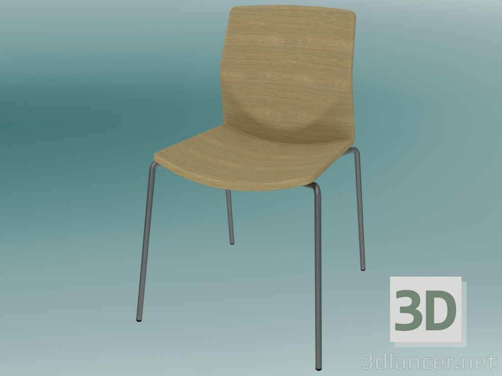 3d model Stackable chair KAI (S38) - preview