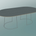 3 डी मॉडल कॉफी टेबल हवादार (बड़ा, ग्रे) - पूर्वावलोकन