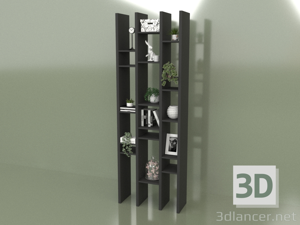 modello 3D Divisorio per scaffalature mini (10183) - anteprima