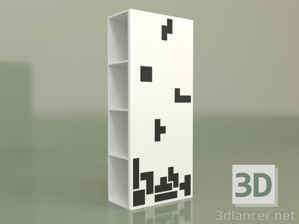 Modelo 3d Rack Tetris - preview