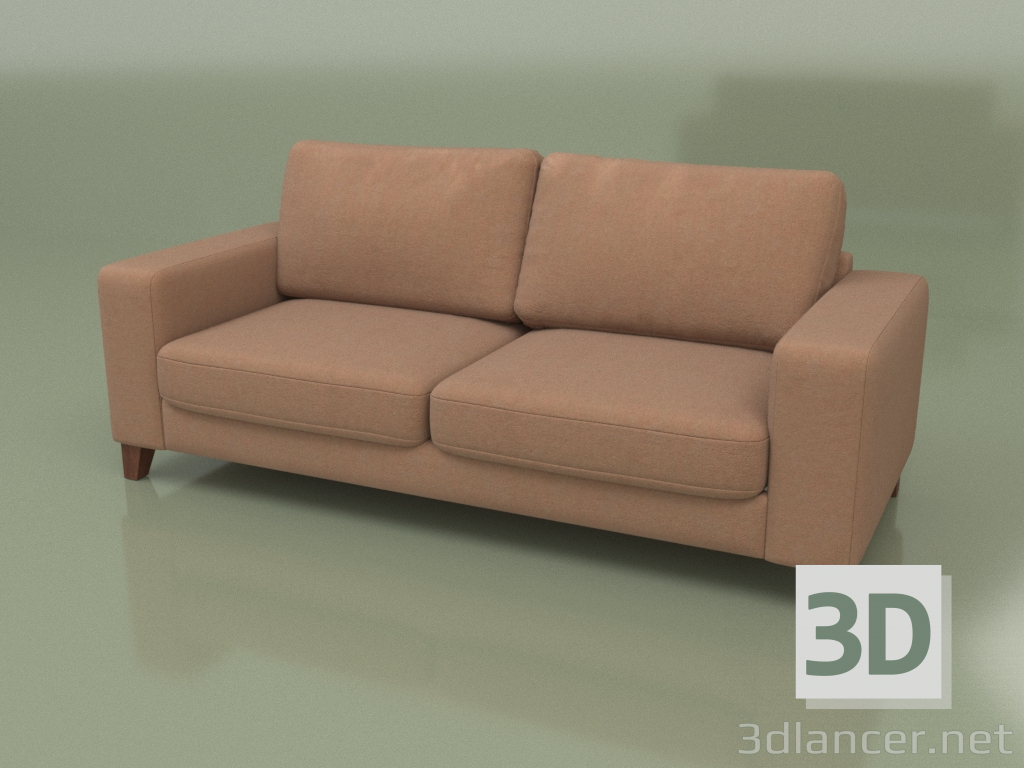 3d model Sofa triple Morti (ST, Lounge 7) - preview