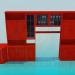 3d модель Мебельный гарнитур для зала – превью