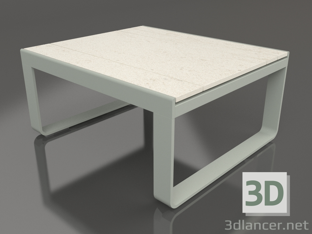 3d model Club table 80 (DEKTON Danae, Cement gray) - preview