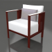 3d модель Клубное кресло (Wine red) – превью