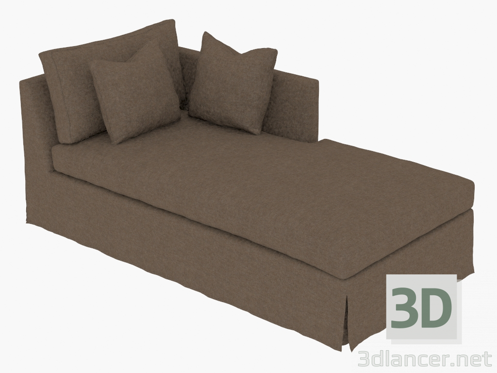 Modelo 3d Couch WALTEROM ESPREGUIÇADEIRA RAF (7842.1302.A008) - preview