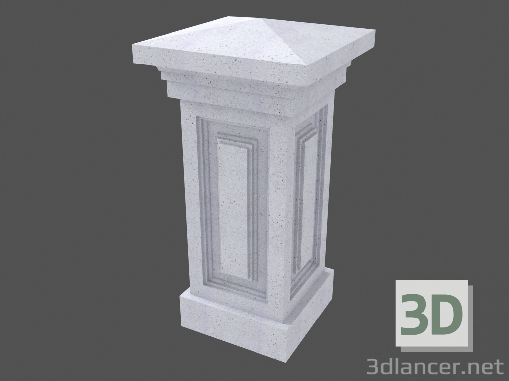 modello 3D Pillar (B66FSB) - anteprima