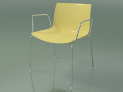 कुर्सी 0201 (4 पैर, आर्मरेस्ट, पॉलीप्रोपाइलीन PO00415 के साथ)