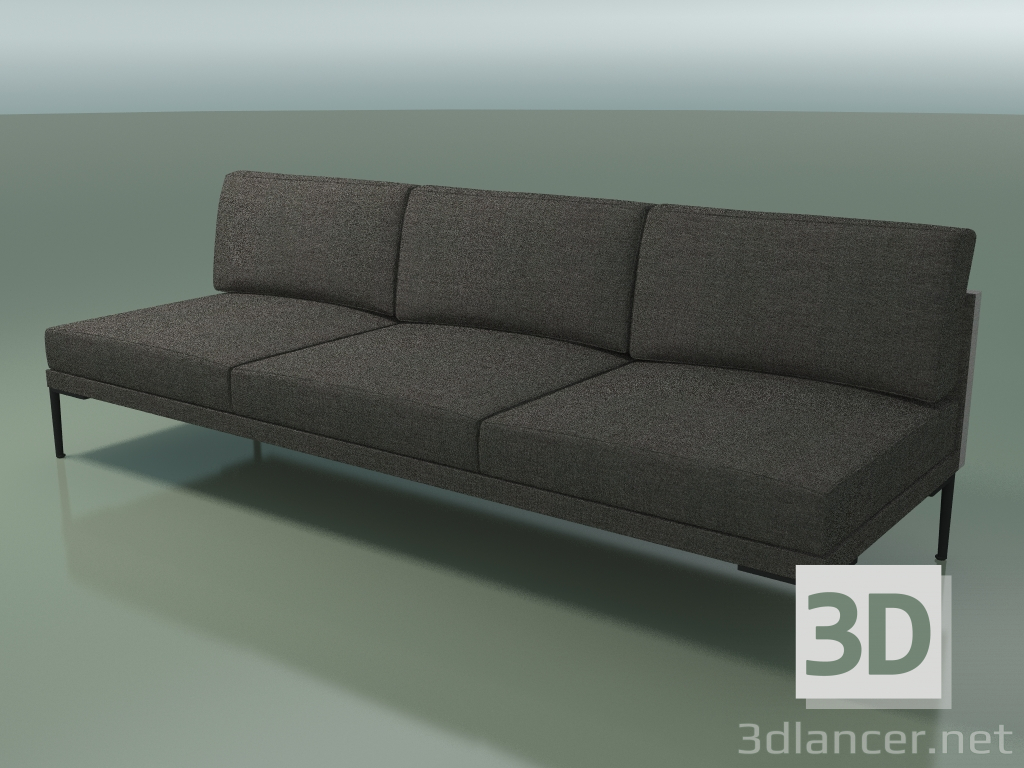 3d model Central module 5248 (two-tone padding) - preview