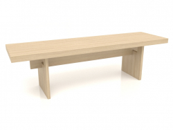 Bench VK 13 (1600x450x450, wood white)
