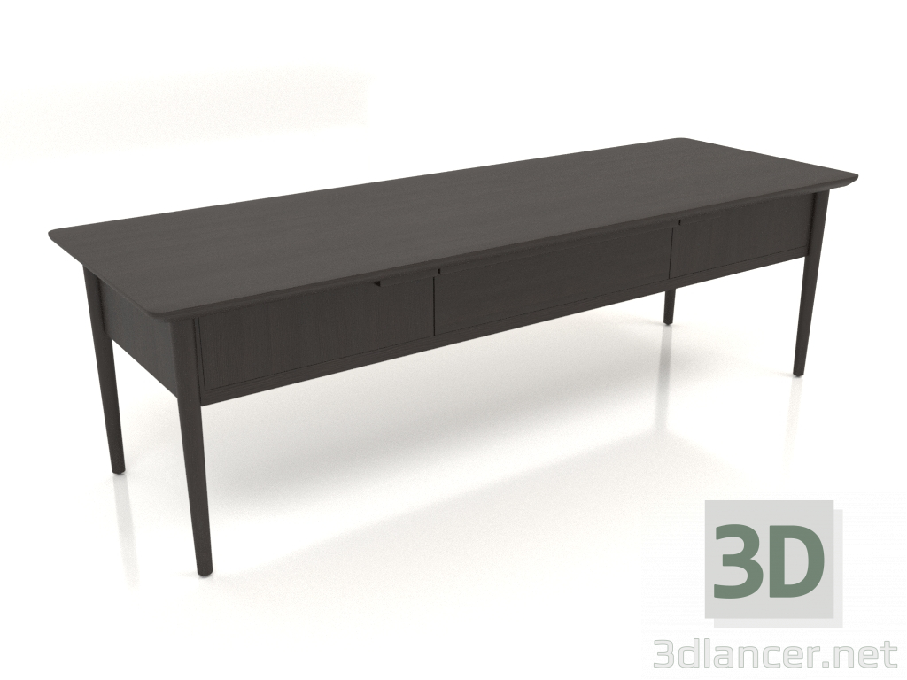 modello 3D Tavolino JT 012 (1660x565x500, legno marrone scuro) - anteprima