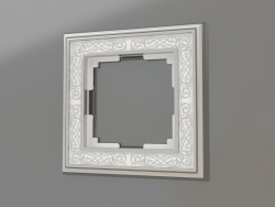 Frame for 1 post Palacio Gracia (chrome-white)