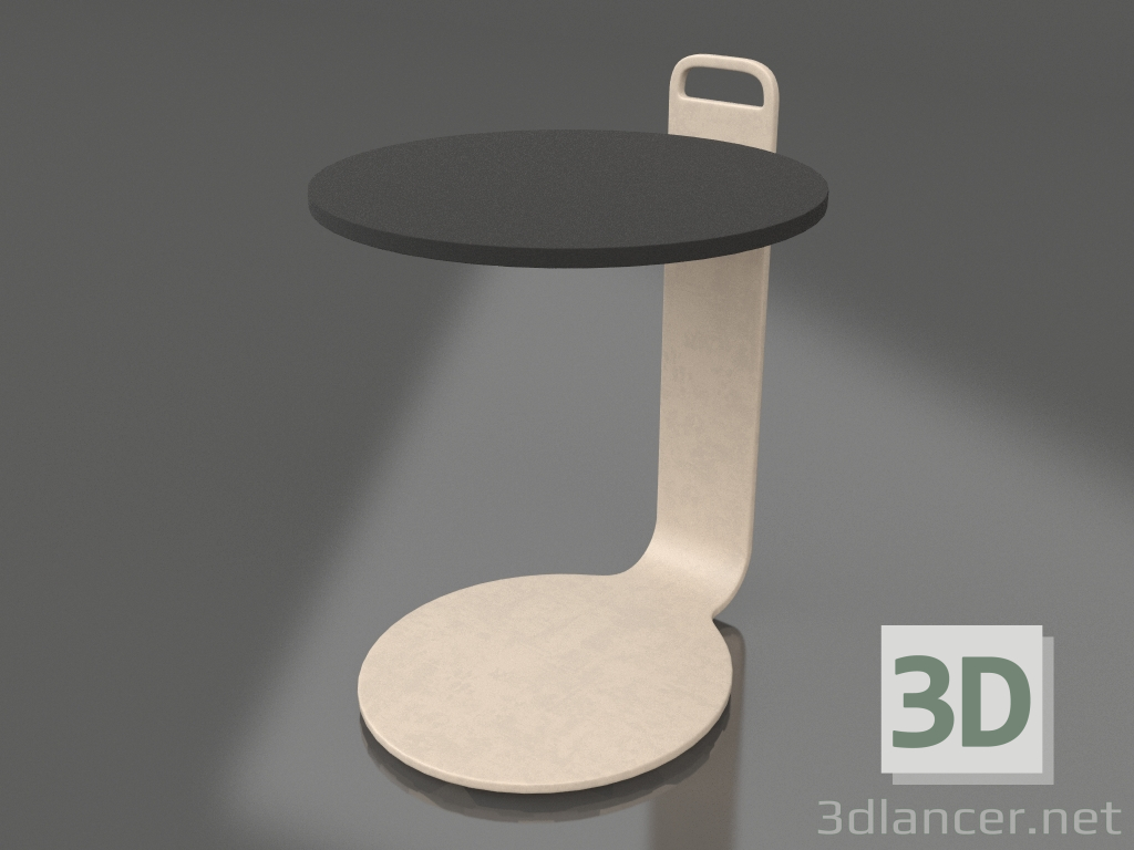 3d model Coffee table Ø36 (Sand, DEKTON Domoos) - preview