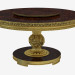 3d model Dining table round in classical style 405 - preview