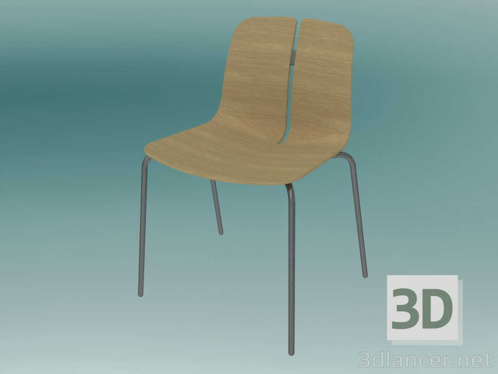 Modelo 3d Cadeira empilhável LINK (S123) - preview