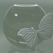 3D Modell Vase Illusion Butterfly (H 22 cm, T 25 cm) - Vorschau