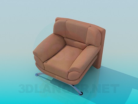modelo 3D Sillón - escuchar modelo 3D Sillón - escuchar