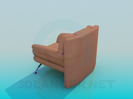 modelo 3D Sillón - escuchar modelo 3D Sillón - escuchar