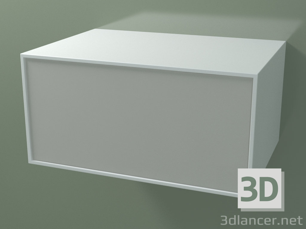 3d model Box (8AUСВВ01, Glacier White C01, HPL P02, L 72, P 50, H 36 cm) - preview