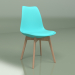 modèle 3D Chaise Sephi (turquoise) - preview