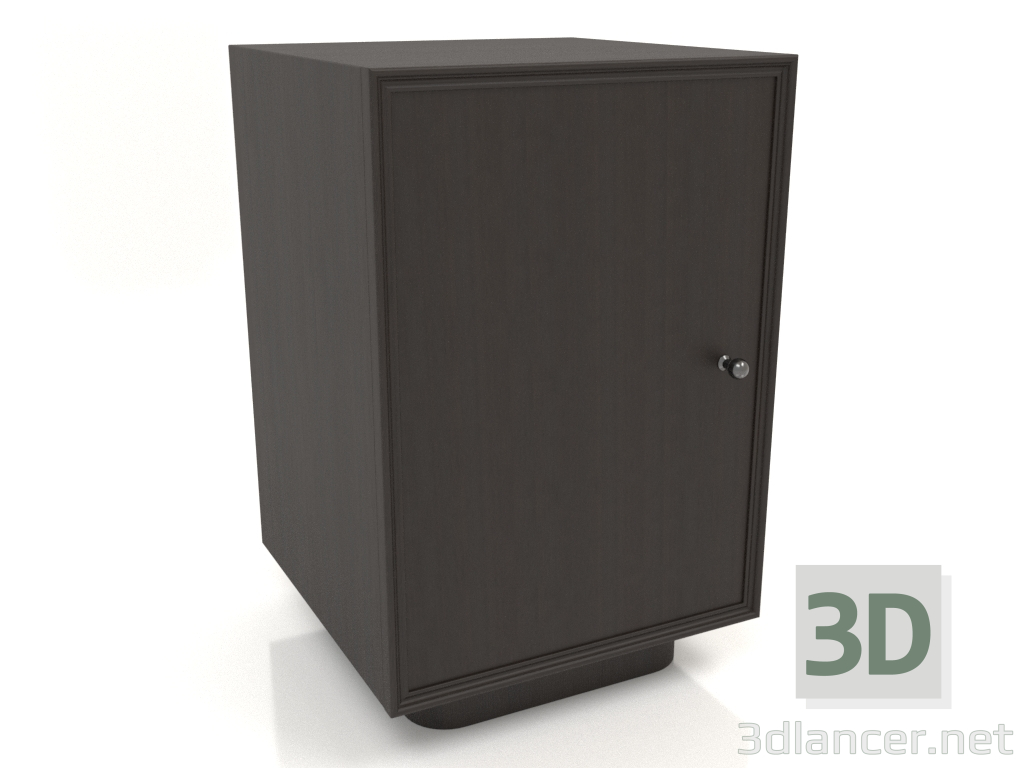3D modeli Kabin TM 15 (404х406х622, ahşap kahverengi koyu) - önizleme
