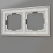 3d model Frame for 2 posts Palacio Gracia (chrome-white) - preview