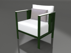 Club chair (Bottle green)