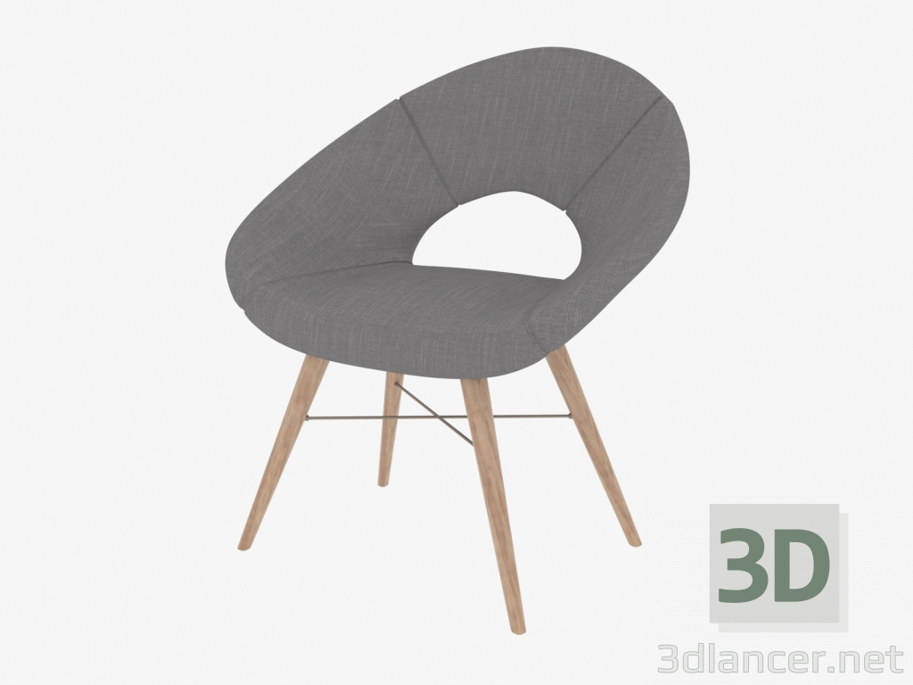 3d модель крісло Kappel – превью