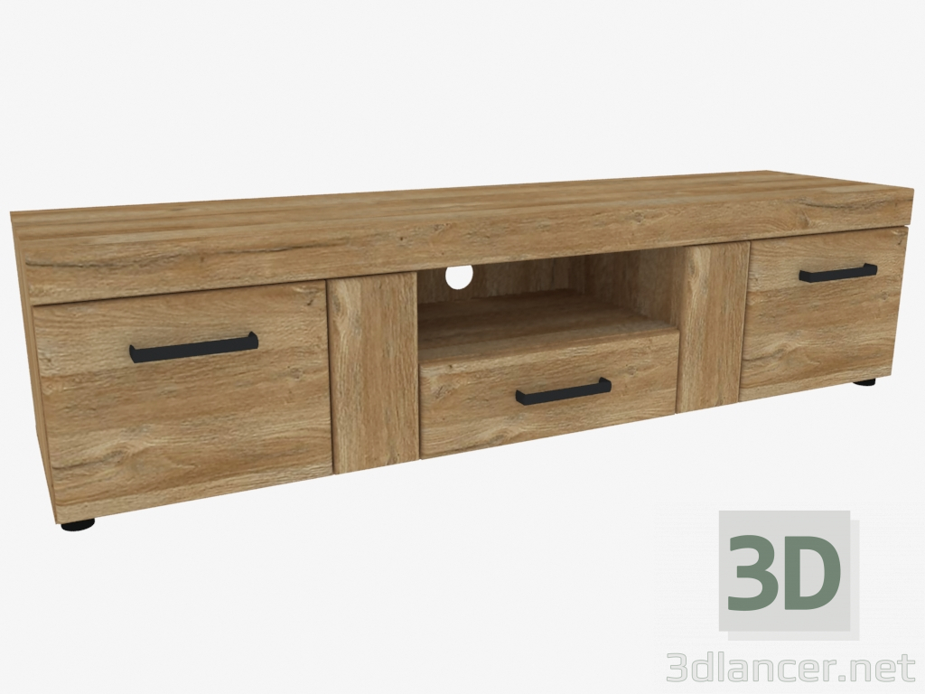 3d model TV stand 2D-1S (TYPE CNAF02) - preview