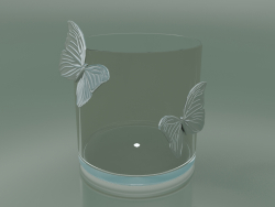 Borboleta da ilusão do vaso (H 30cm, D 30cm)
