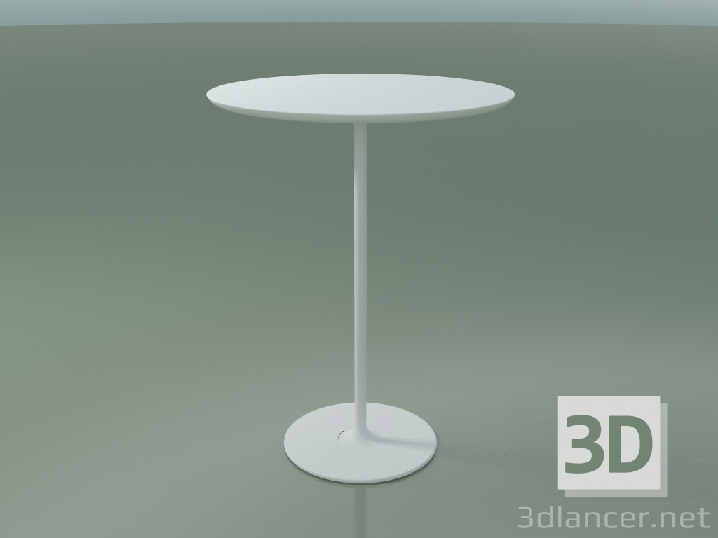 3D Modell Runder Tisch 0647 (H 105 - T 79 cm, F01, V12) - Vorschau