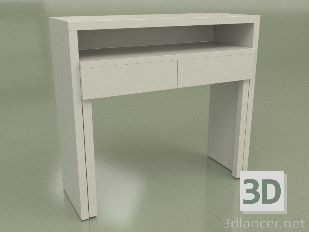 3D modeli Konsol tuvalet masası Mn 540 (Kül) - önizleme