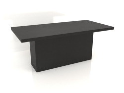 डाइनिंग टेबल DT 10 (1800x900x750, वुड ब्लैक)