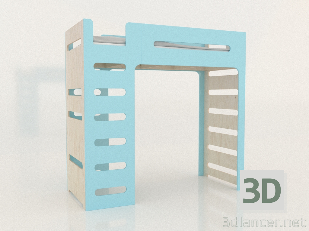 modèle 3D Lit mezzanine MOVE GL (FBMGL1) - preview