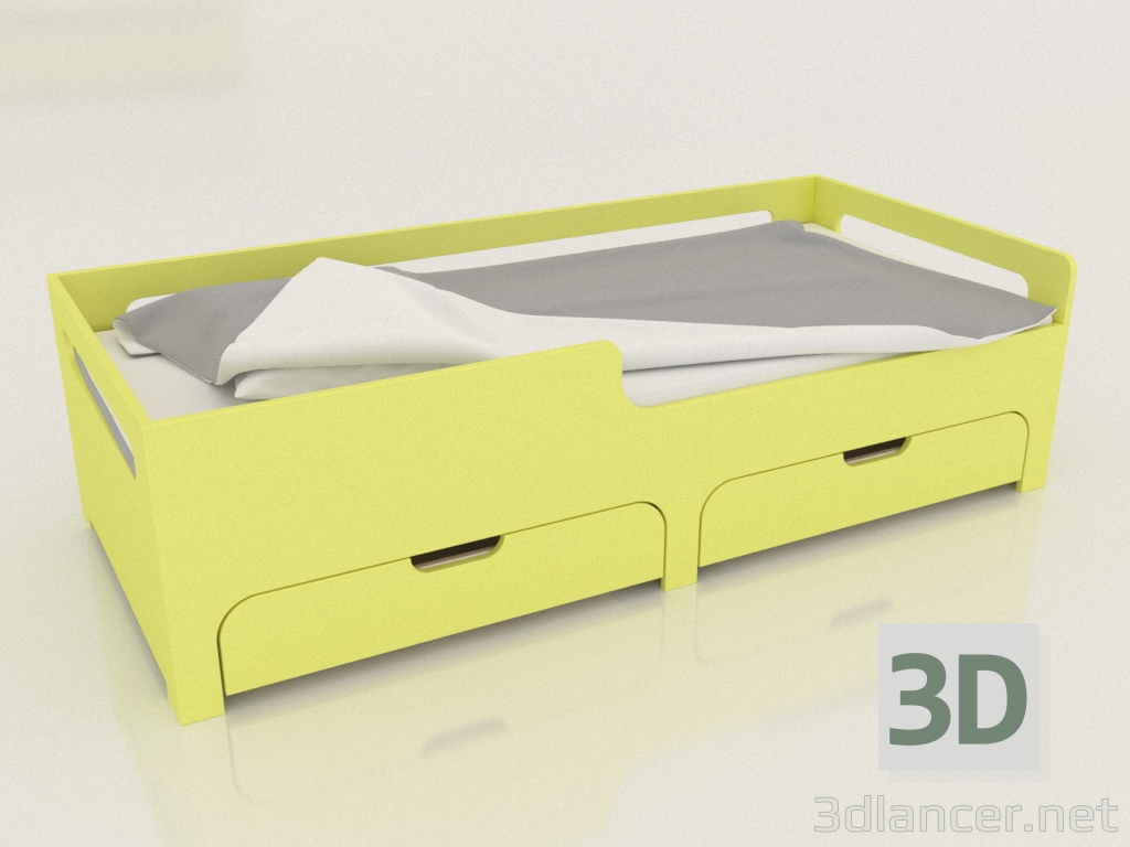 3d модель Ліжко MODE DL (BJDDL1) – превью