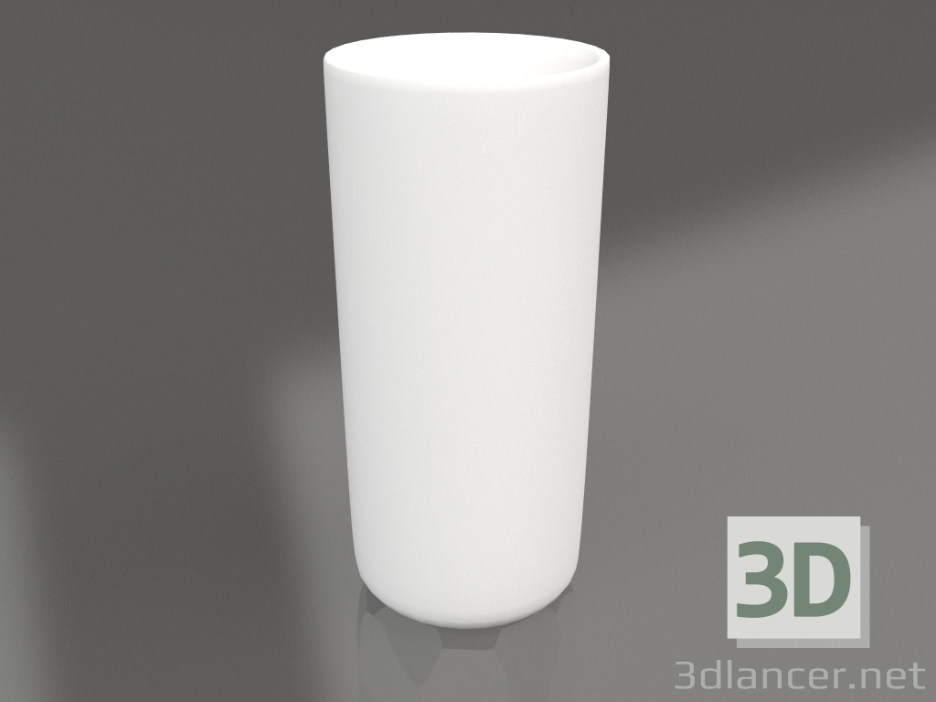 3D Modell Glas (weiß) - Vorschau