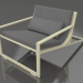 3d model Unique club chair (Gold) - preview