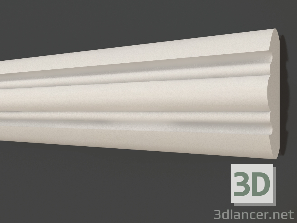 Modelo 3d Moldagem de gesso LG 039 (63x25) - preview