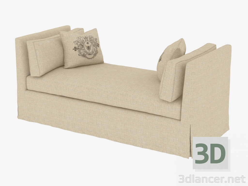 3d model Couch WALTEROM sofá-cama (7842.1305.A015-A) - vista previa