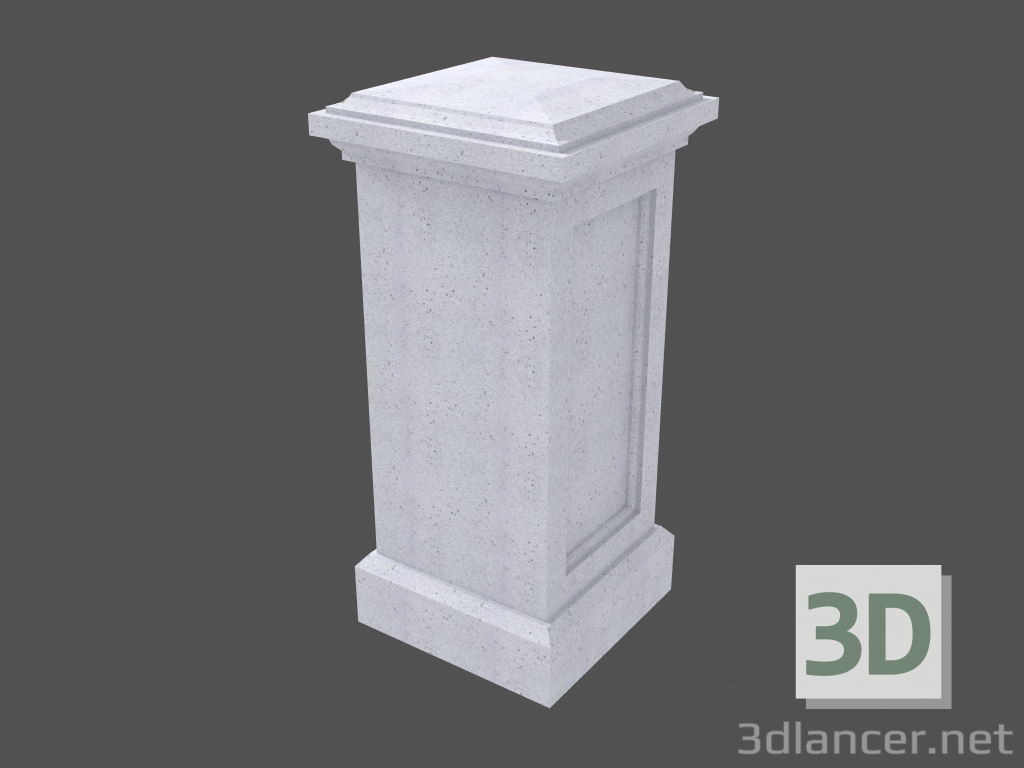 modello 3D Pillar (BT75KSB) - anteprima