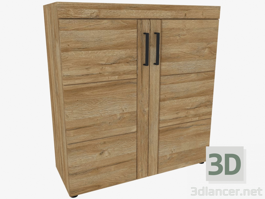 3d model Cabinet for shoes 2D (TYPE CNAG01) - preview