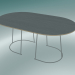 modello 3D Tavolino Airy (medio, grigio) - anteprima