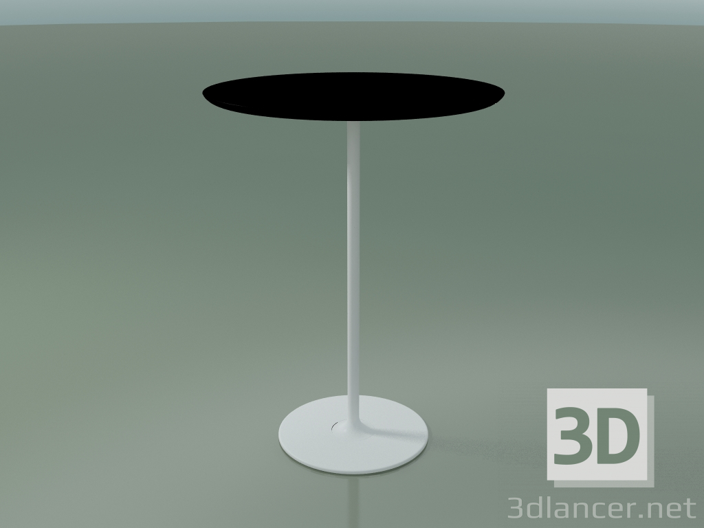3d model Round table 0647 (H 105 - D 79 cm, F02, V12) - preview
