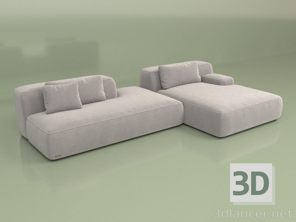 3d model Sofa Thassos (Set 02) - preview
