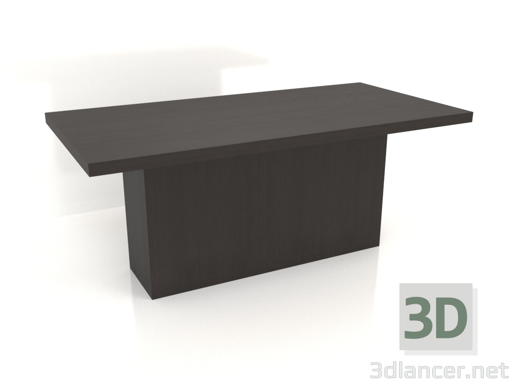 Modelo 3d Mesa de jantar DT 10 (1800х900х750, madeira castanho escuro) - preview