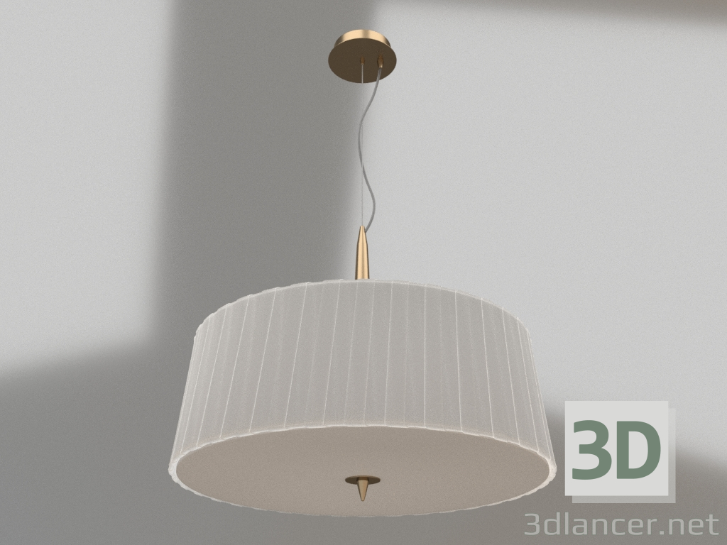 3d model Hanging chandelier (4739) - preview
